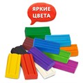 Пластилин мягкий ЮНЛАНДИЯ "ВЕСЕЛЫЙ ШМЕЛЬ", 6 цветов, 90 г, СО СТЕКОМ, 106671 106671