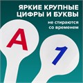 Веер-касса (гласные, согласные и цифры) ПИФАГОР, набор 3 шт., европодвес, 227394 227394
