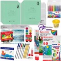 Набор школьных принадлежностей в подарочной коробке BRAUBERG "НАБОР ПЕРВОКЛАССНИКА", 45 предметов, 880122 880122