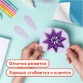 Цветная бумага, А4, офсетная САМОКЛЕЯЩАЯСЯ, 5 листов 5 цветов, "БЛЕСТКИ", 80 г/м2, ОСТРОВ СОКРОВИЩ, 210х297 мм, 129288 129288