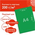 Картон цветной А4 2-цветный МЕЛОВАННЫЙ, 10 листов, 20 цветов, в папке, ОСТРОВ СОКРОВИЩ, 200х290 мм, 111320 111320