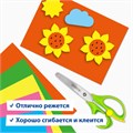 Картон цветной А4 МЕЛОВАННЫЙ (глянцевый), ФЛУОРЕСЦЕНТНЫЙ, 10 листов 5 цветов, в папке, BRAUBERG, 200х290 мм, "Лето", 129918 129918