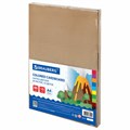Картон цветной А4 немелованный, 80 листов, 10 цветов, в коробке, BRAUBERG, 200х290 мм, 113560 113560