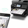 МФУ струйное EPSON L15160 "4 в 1" А3+, 25 стр./мин, 4800х2400, ДУПЛЕКС, АПД, сетевая карта, Wi-Fi, СНПЧ, C11CH71404 354788