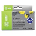 Картридж струйный CACTUS (CS-EPT1294) для EPSON Stylus B42WD/BX305W/BX625WD, желтый 361956