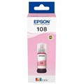 Чернила EPSON 108 (C13T09C64A) для СНПЧ EPSON L8050 /L8100 /L18050, светло-пурпурные, ОРИГИНАЛЬНЫЕ 364536
