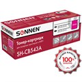 Картридж лазерный SONNEN (SH-CB543A) для HP CLJ CP1215/1515 ВЫСШЕЕ КАЧЕСТВО, пурпурный, 1400 страниц, 363957 363957