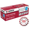 Картридж лазерный SONNEN (SH-CF401X) для HP LJ Pro M277/M252 ВЫСШЕЕ КАЧЕСТВО, голубой, 2300 страниц, 363943 363943