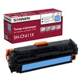 Картридж лазерный SONNEN (SH-CF411X) для HP LJ Pro M477/M452 ВЫСШЕЕ КАЧЕСТВО голубой, 5000 страниц, 363947 363947