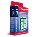 Сменный HEPA-фильтр TOPPERR FEX 1, для пылесосов ELECTROLUX, PHILIPS, AEG, 1104 456446