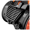 Пылесос BRAYER BR4201 с контейнером "циклон", 2200 Вт, мощность всасывания 400 Вт, черный/оранжевый 456119