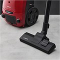 Пылесос SCARLETT SC-VC80B63 с пылесборником, 1600 Вт, мощность всасывания 360 Вт, красный 455889