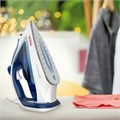 Утюг TEFAL Easygliss 2 FV5736E0, 2500 Вт, керамическое покрытие, самоочистка, антикапля, синий, 1830008076 456504