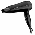Фен для волос настенный BRAYER BR3021BK, 2000 Вт, пластик, 2 скорости, 2 температурных режима, черный 608945