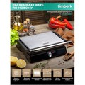 Электрогриль TIMBERK T-EG350M01, 2200 Вт, фиксированные панели, регулировка температуры, черный 457223