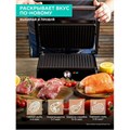 Электрогриль TIMBERK T-EG350M01, 2200 Вт, фиксированные панели, регулировка температуры, черный 457223