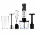 Блендер погружной BRAYER BR1244, 800 Вт, 8 скоростей, 4 насадки, стакан, черный 456087
