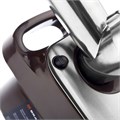 Мясорубка BRAYER BR1601, 1300 Вт, производительность 1,5 кг/мин, металлический шнек, реверс, пластик, коричневая/серебро 456093