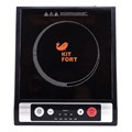 Плитка электрическая индукционная KITFORT KT-107, 1800 Вт, 1 конфорка, 8 режимов, кнопочное управление, черная 454798