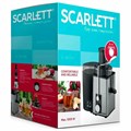 Соковыжималка SCARLETT SC-JE50S53, 1000 Вт, стакан 0,6 л, емкость жмыха 1 л, пластик, сталь/черный 457196