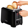 Тостер MOULINEX LT140811, 800 Вт, 2 тоста, 7 режимов, пластик, черный, 8010000210 456477