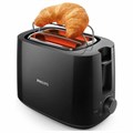 Тостер PHILIPS HD2581/90, 830 Вт, 2 тоста, 8 режимов, пластик, черный 456941