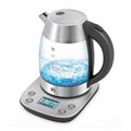 Чайник BQ (БИ-КЬЮ) KT1703G, 1,7 л, 2200 Вт, закрытый нагревательный элемент, ТЕРМОРЕГУЛЯТОР, стекло, 86197970 457553