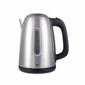 Чайник BQ (БИ-КЬЮ) KT1822SW, 1,7 л, 2200 Вт, закрытый нагревательный элемент, нержавеющая сталь, 86185628 457558