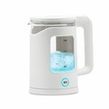 Чайник BQ (БИ-КЬЮ) KT2000G, 1,5 л, 1500 Вт, закрытый нагревательный элемент, стекло, белый, 86192234 457559