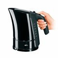 Чайник BRAUN WK-300, 1,7 л, 2200 Вт, закрытый нагревательный элемент, пластик, черный 451220