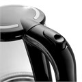 Чайник BRAYER BR1030, 1,7 л, 2200 Вт, закрытый нагревательный элемент, стекло, черный 456593