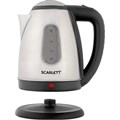 Чайник SCARLETT SC-EK21S88, 1,8 л, 2200 Вт, закрытый нагревательный элемент, стальной 457211