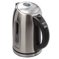 Чайник SONNEN KT-1740, 1,7 л, 2200 Вт, закрытый нагревательный элемент, терморегулятор, нержавеющая сталь, 453421 453421