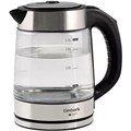 Чайник TIMBERK T-EK27G03, 1,7 л, 2200 Вт, закрытый нагревательный элемент, ТЕРМОРЕГУЛЯТОР, стекло, стальной 457220