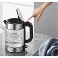Чайник XIAOMI Electric Glass Kettle, 1,7 л, 2200 Вт, закрытый нагревательный элемент, стекло, черный, BHR7490RU 456667