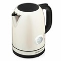 Чайник с термометром BRAYER BR1005YE, 1,7л, 2200Вт, закрытый нагревательный элемент, сталь, бежевый 456046