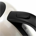 Чайник с термометром BRAYER BR1005YE, 1,7л, 2200Вт, закрытый нагревательный элемент, сталь, бежевый 456046