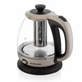 Чайник со съемным заварником BRAYER BR1046, 1 л, 1100 Вт, закрытый нагревательный элемент, бежевый 456078