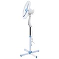 Вентилятор напольный SONNEN FS40-A104 Line, 45 Вт, 3 скоростных режима, белый/синий, 451034 451034