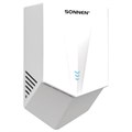 Сушилка для рук ВЫСОКОСКОРОСТНАЯ SONNEN K2022B, 1300 Вт, 150 м/с, IPX1, 72 дБ, белая, пластиковый корпус, 607192 607192