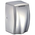 Сушилка для рук ВЫСОКОСКОРОСТНАЯ АНТИВАНДАЛЬНАЯ SONNEN K2020, 1000 Вт, 100 м/с, IPX3, 72 дБ, нержавеющая сталь, 607193 607193