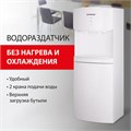 Кулер водораздатчик БЕЗ НАГРЕВА И ОХЛАЖДЕНИЯ, SONNEN FS-02N, напольный, 2 крана, белый, 454995 454995