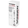 Кулер для воды SONNEN FSC-03AF, напольный, НАГРЕВ/ОХЛАЖДЕНИЕ КОМПРЕССОР, холодильник, 2 крана, 455418 455418