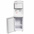 Кулер для воды SONNEN FSE-02i, напольный, НАГРЕВ/ОХЛАЖДЕНИЕ ЭЛЕКТРОННОЕ, шкаф, 2 крана, белый, 455742 455742