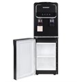 Кулер для воды SONNEN FSE-02WBc, напольный, НАГРЕВ/ОХЛАЖДЕНИЕ ЭЛЕКТРОННОЕ, шкаф, 2 крана, черный, 456168 456168