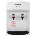 Кулер для воды SONNEN TSE-02WT, настольный, НАГРЕВ/ОХЛАЖДЕНИЕ ЭЛЕКТРОННОЕ, 2 крана, белый, 455413 455413