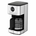 Кофеварка капельная BQ (БИ-КЬЮ) CM1007, 900 Вт, объем 1,5 л, поддержание температуры, серебристая, 86198274 457489
