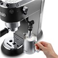 Кофеварка рожковая DELONGHI Dedica EC685.BK, 1350 Вт, объем 1,1 л, ручной капучинатор, черная 456515
