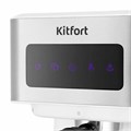 Кофеварка рожковая KITFORT КТ-7139, 1050 Вт, объем 1,5 л, 15 бар, ручной капучинатор, белая 456899