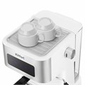 Кофеварка рожковая KITFORT КТ-7139, 1050 Вт, объем 1,5 л, 15 бар, ручной капучинатор, белая 456899